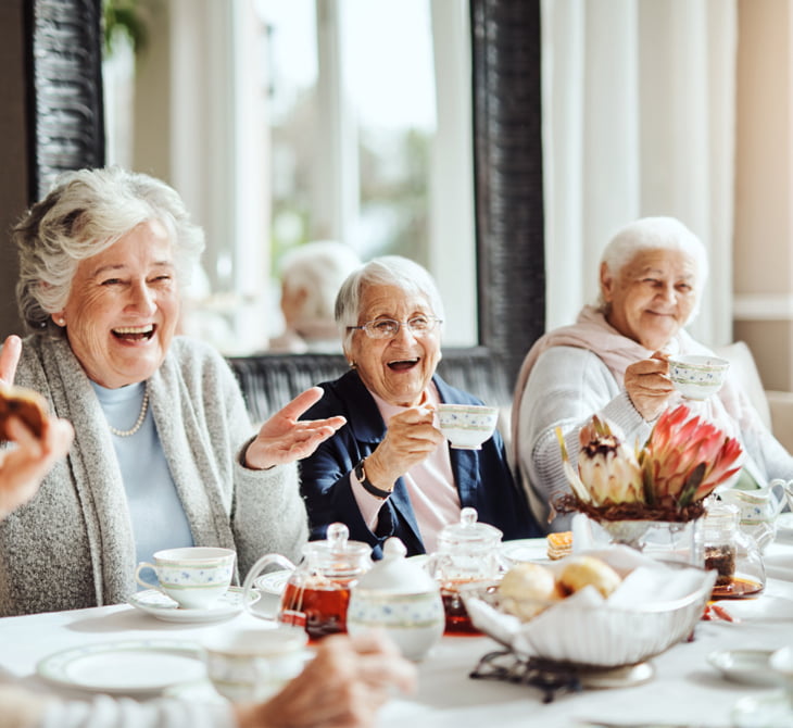 Retirement home fine dining at Hygate on Lexington