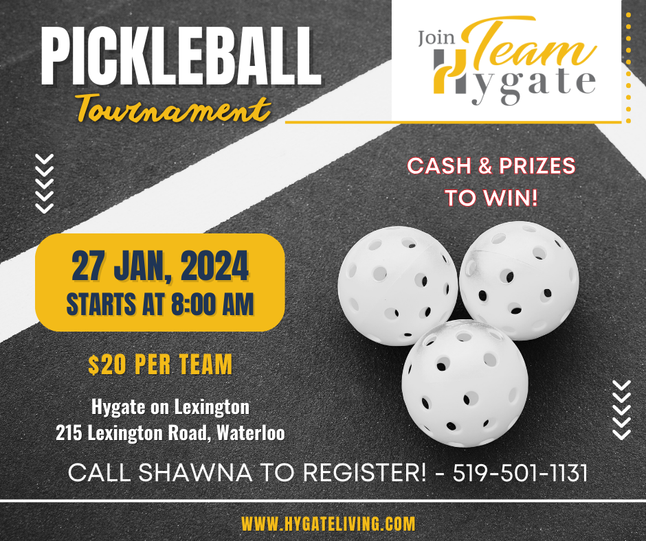Come have some fun and play some pickleball!