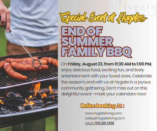 End of Summer Family BBQ